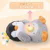 MIAODAM Sleeping Plush Toy, Penguin, Gray, with Music & Night Light, Baby Toy, Baby Shower Gift, Birthday Gift, Christmas Gift, Children's Day Gift, G