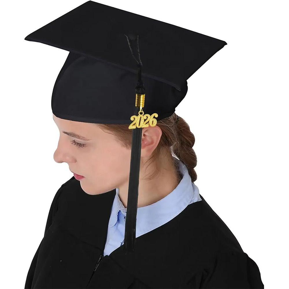 Breathable Matte 2026 Graduation Cap DIY Bachelor Academic Hat  College Graduations
