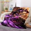 World of Warcraft Blankets Classic Game Blankets Art Printed Blankets Flannel Throw Blankets for Bed Sofa Party Kids Aldult Gift