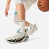 New LiNing Buckets Cushioning, Slip Resistant, And Breathable Low Top Basketball Shoes Men's Ivory ABAV023-9