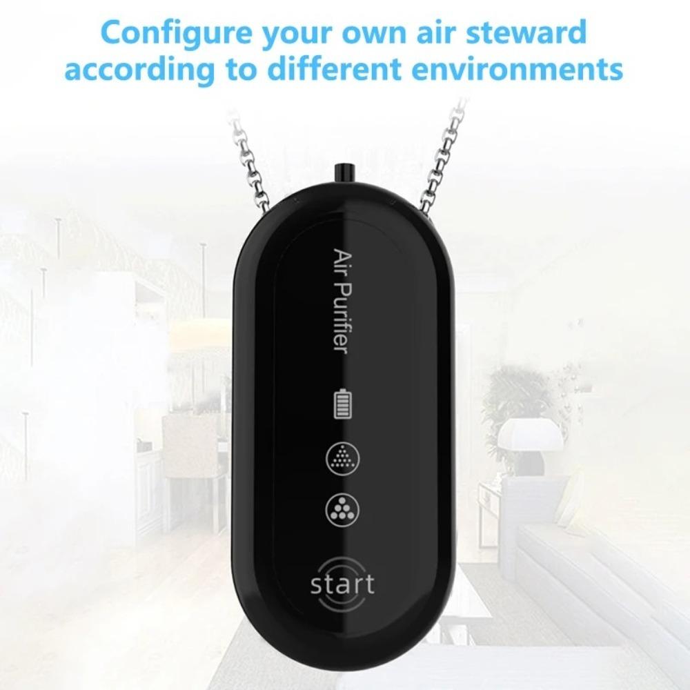 Heating Cooling Air Freshener Hanging Negative Ions Purify Air Machine Portable Air Purifier