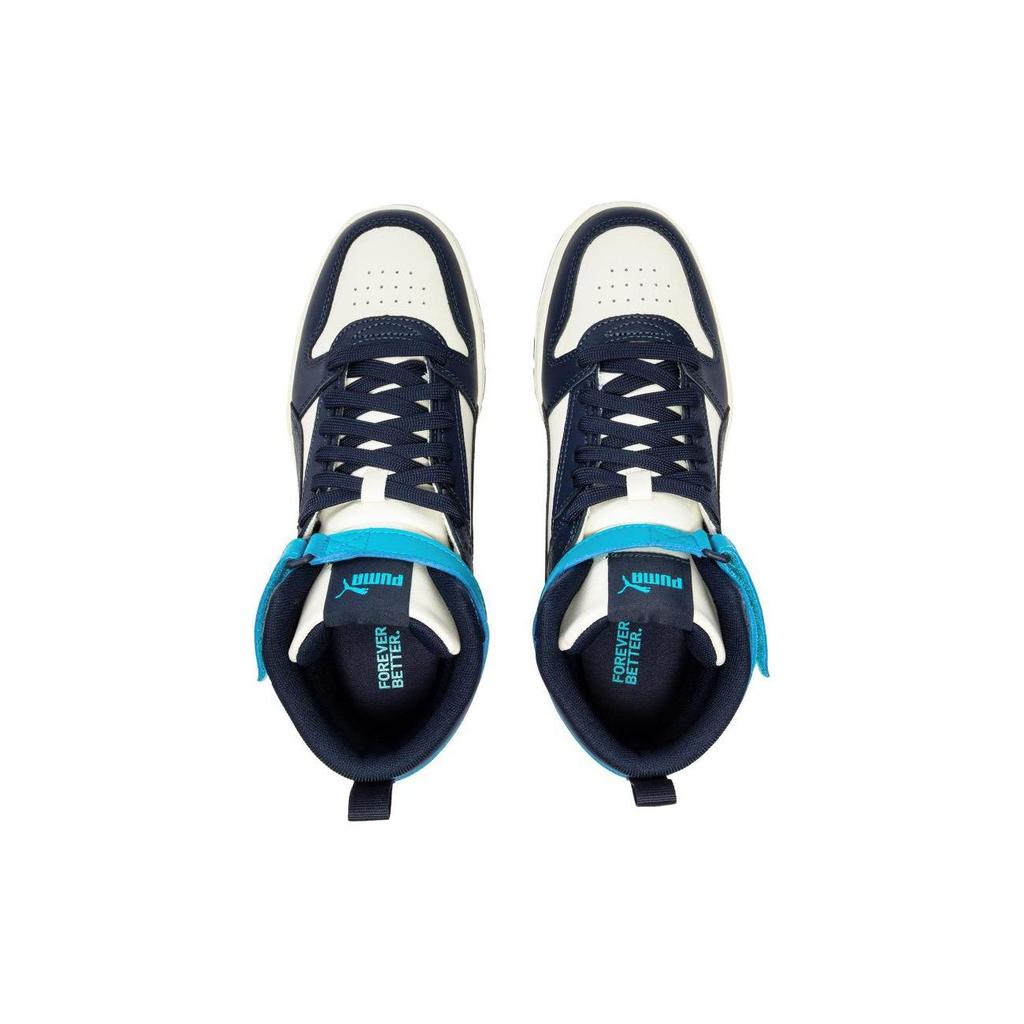 Puma Rbd Game High-Top Sneakers Unisex Sneakers Blue White 385839-15