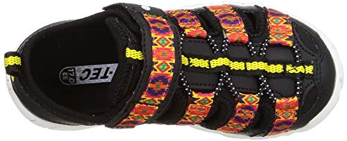 Hi-Tec Helms Kids Water Shoes, Black/Multi, 17.0 cm, 2E