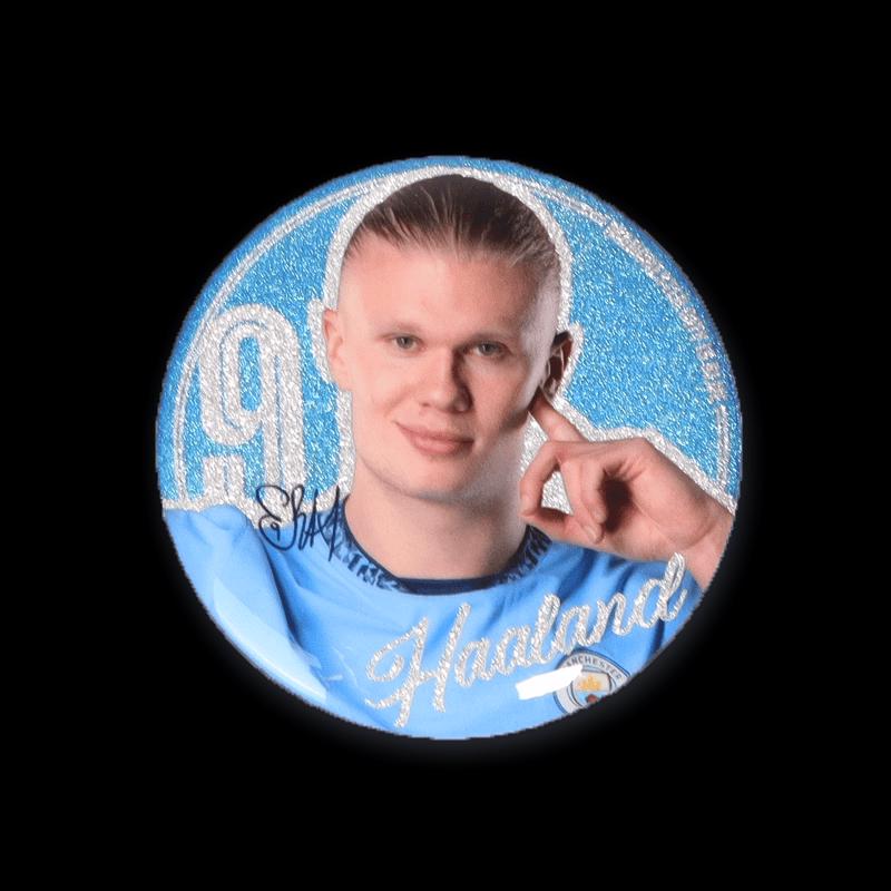 Manchester City FC Player Collectible Pin Badges