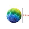 2 Stück Lochball Weich Anti-Schwerkraft Gummi Spielzeug - Extrem Hohe Hüpfbälle Outdoor Spiele Sport Anti-Stress Hüpfball