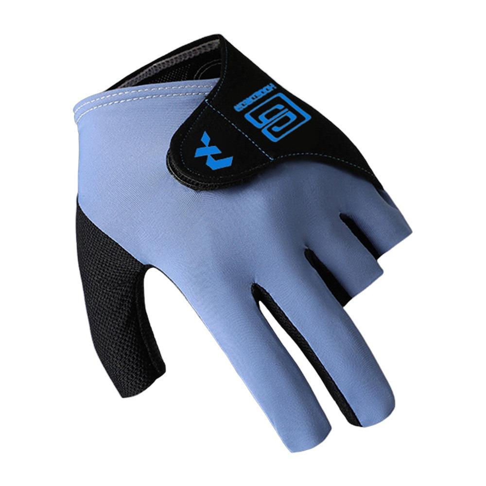 Non Slip Half Fingers Glove Left Hand Billiard Training Gloves  Fitness Accessories