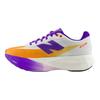 New Balance Tênis de Corrida NB FuelCell SC Elite V5 Feminino Branco Roxo Amarelo WRCELNM5