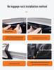 Waterproof 500D Mesh Car Roof Travel Bag Luggage Suitcase.