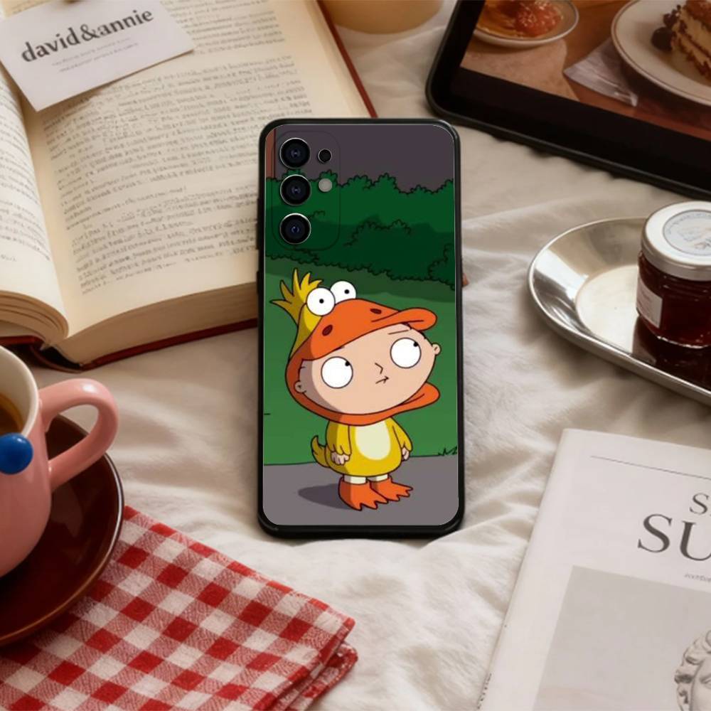

W-Witty S-Stewie G-Griffin Phone Case For Samsung S 25,24,23,22,30,21,10,9,Ultra,Plus,Lite,FE,4,5 G Soft Black Case Samsung S21fe