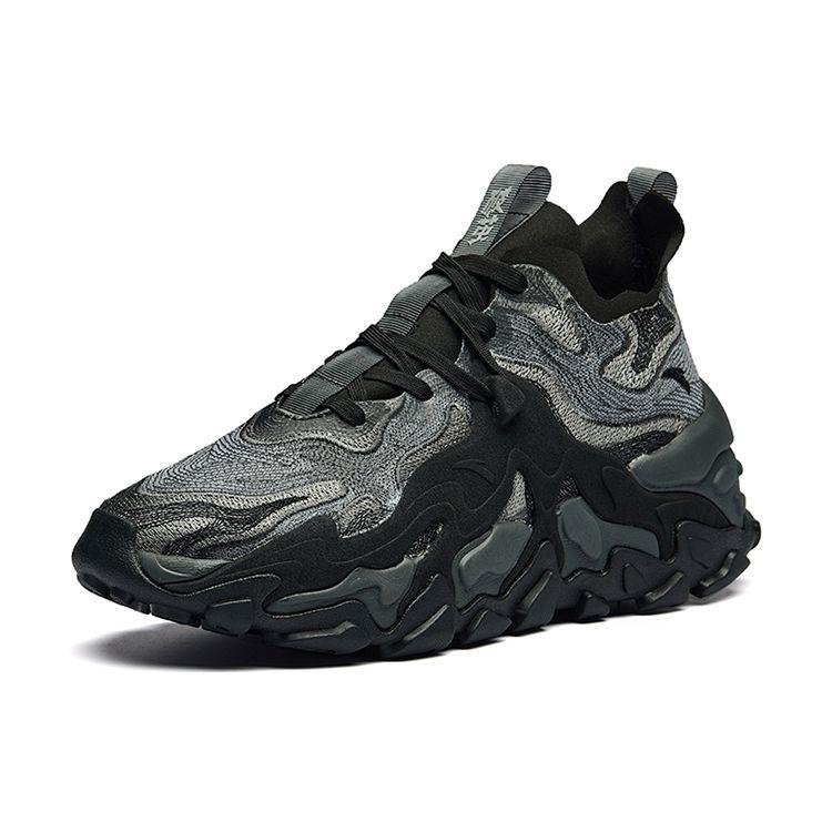 Anta Breakthrough Pro Casual Comfortable Low-Top Dad Shoes Men sneakers Black Gray 112228860-6