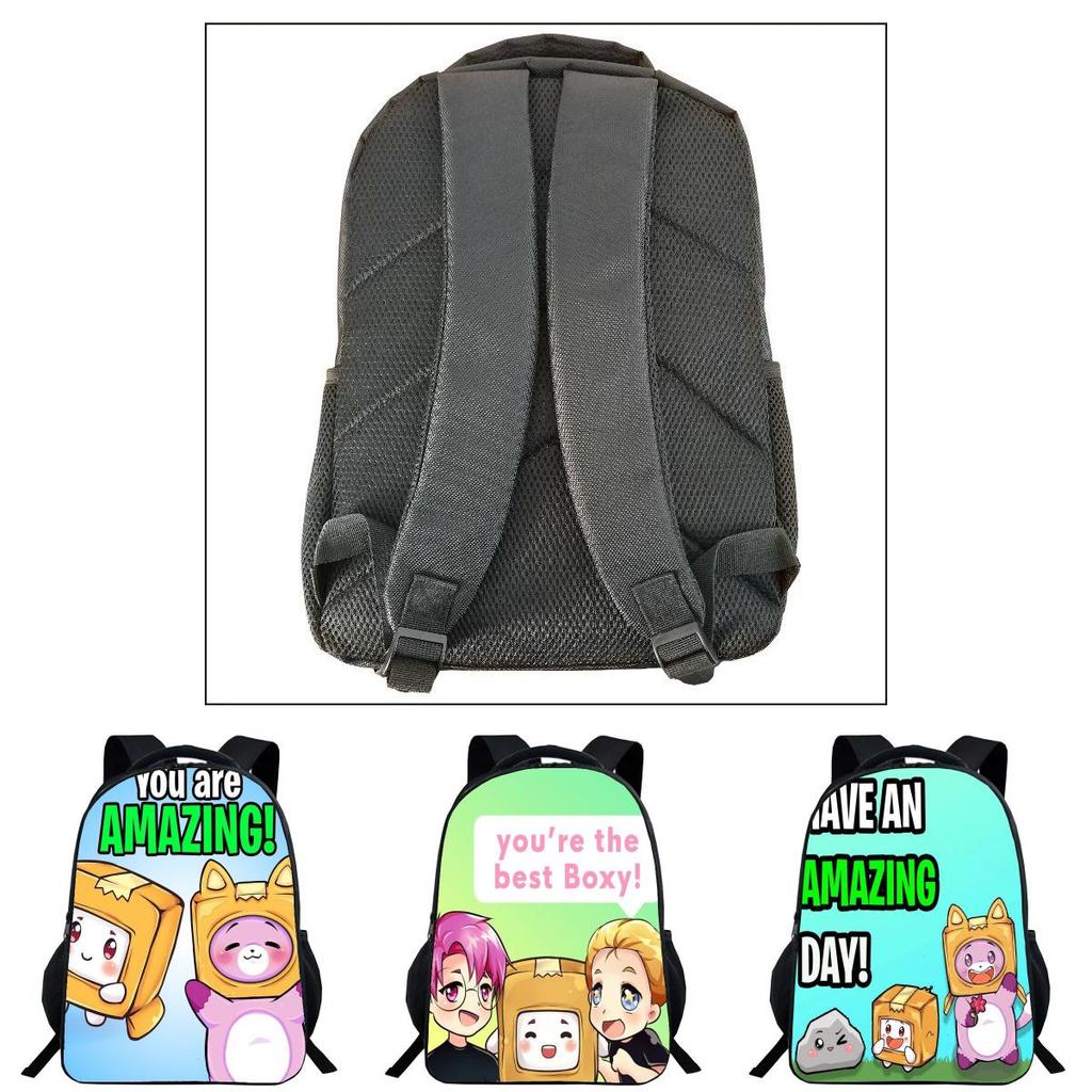 Lankybox Rucksack Cartoon Schultasche Für Kinder Mit Verstellbaren Gepolsterten Trägern Und Stilvollem Design