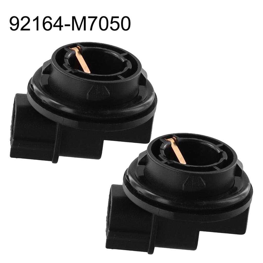 2pcs Car Daytime Running Lamp Socket 92164-M7050 For Kia For Forte For Hyundai For Elantra 2004-2010 For ELANTRA 2008-2016