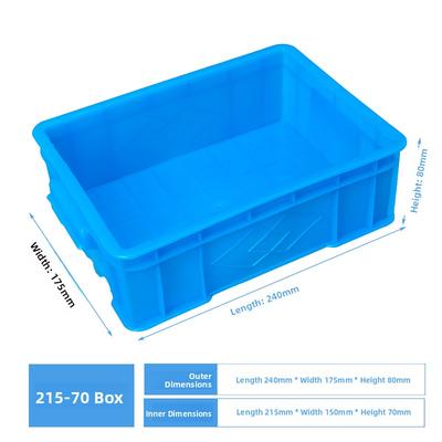 Small Size Organizer Box Plastic Frame Parts Storage Box Tool Box Divided Storage Box for Home Kitchen Office And Fac