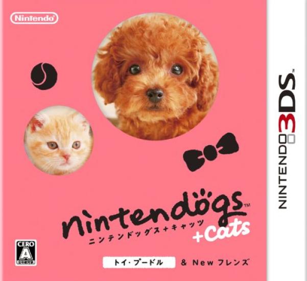 

nintendogs cats Toy Poodle New Friends 3DS + & -