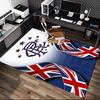 1pc Rangers FC Carpet for Room Floor Mat, Comfortable Office Chair Printed Area Rug, Beautiful Hotel Rug