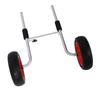 Canoe Carrier Dolly Adjustable Foldable 10in Tires Powder Coated Aluminum Kayak Transport Cart for S