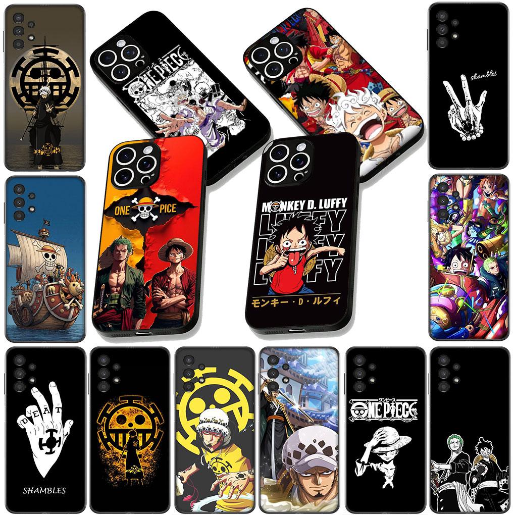 Cover for Xiaomi Redmi Note 13 14 ProPlus A4 A3 Pro Plus 13C Pro+ Note13 Note14 Case Trafalgar D Water Law One Luffy Pieces