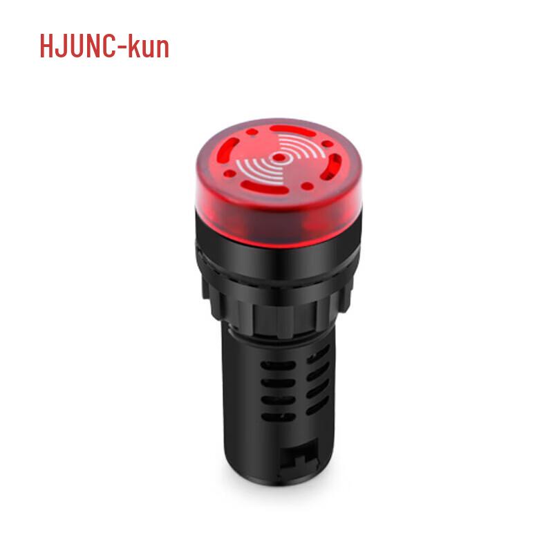 LED Buzzer Sound and Light Flashing Alarm AC220V