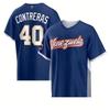 Venezuela Men T Shirt Summer Short Sleeve Loose Fit Breathable Casual Sporty Baseball Jersey