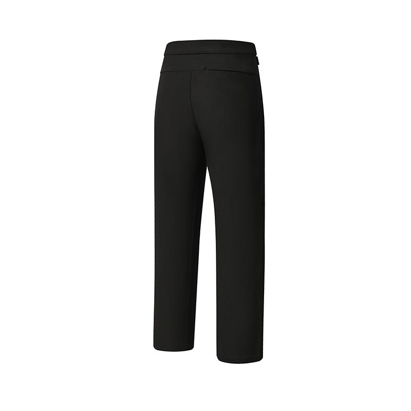 Fila Fitness Fashionable Casual Solid Color Comfortable Versatile Straight Leg Waterproof Woven Pants Men Bottoms A51M541804F-BK