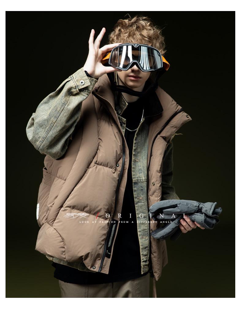 Men's Fashion Winter Outdoor Workwear Down Vest