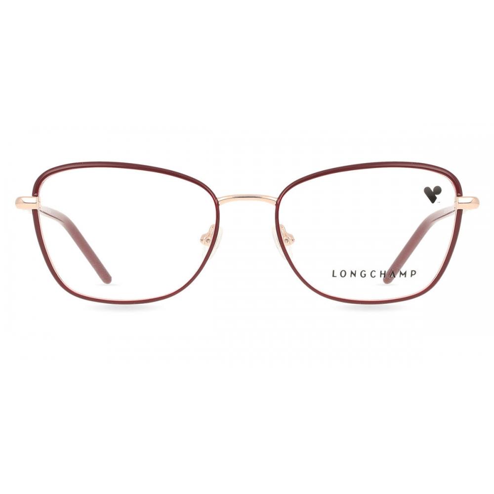 

Longchamp Lo2155 772 Women Eyeglasses Rose Gold Burgundy/53-18-140