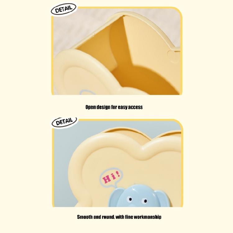 Bright Cartoon Design Plastic Innovative Pen Holder Compact Stationery Case for Students Professionals