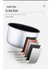 Premium Mini Smart Rice Cooker for 1-7 People - Non-Stick, Ideal for Home & Gifts