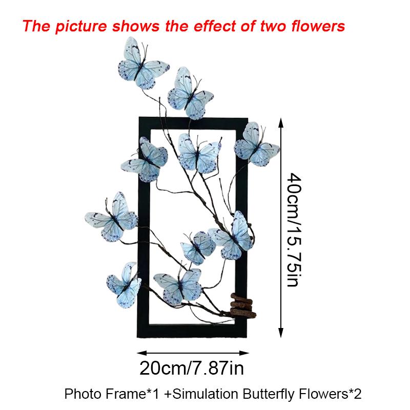 1 Set Simulation Schmetterling Blume DIY Künstliche Blumenschmuck Tischdekorationen Mehrere Optionen verfügbar