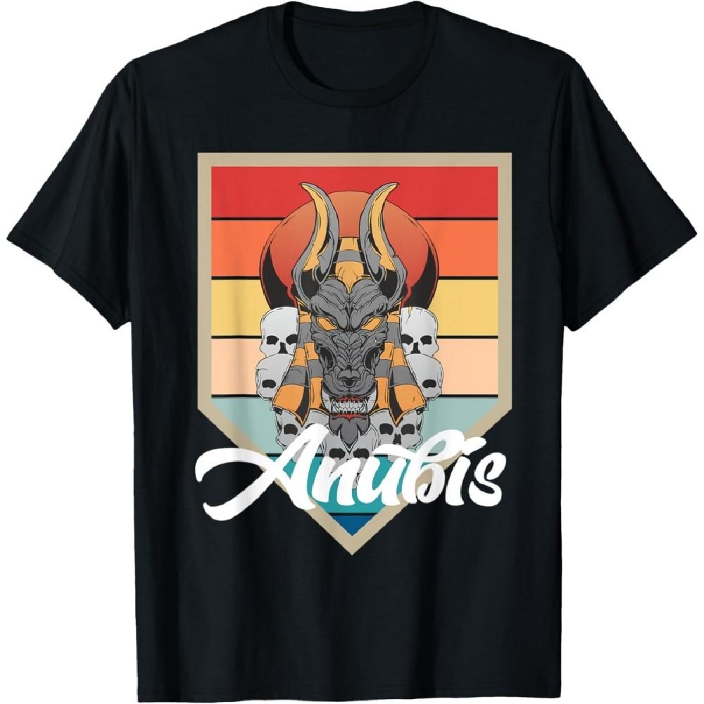 

Anubis Skull Egypt Pharaoh Egyptology God of Dead Sphinx T-Shirt S