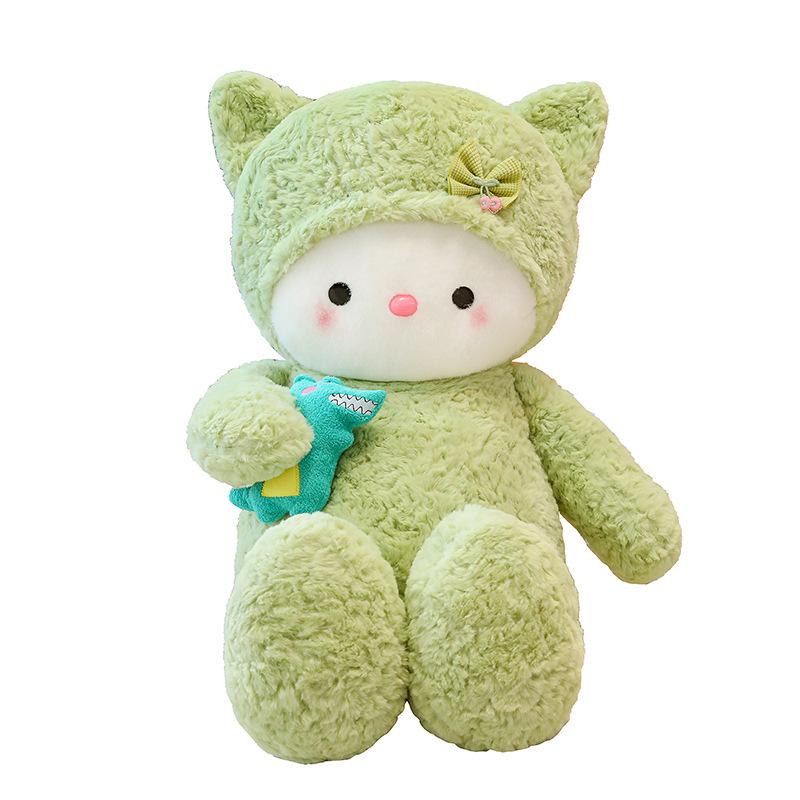 Dormy Series Doll Lamb Plush Toy Cute Kitten Cloth Doll To Sleep With Scratching Machine Doll Children'S Doll Gift