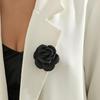 Stoff-Rosenblüten-Broschen-Nadeln Modeschmuck Cardigan Hemd Corsage Abzeichen-Nadel Sicherheitsnadeln für Damen Accessoires