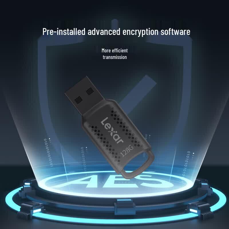 Lexar V400 Portable Encrypted USB 3.0 Flash Drive