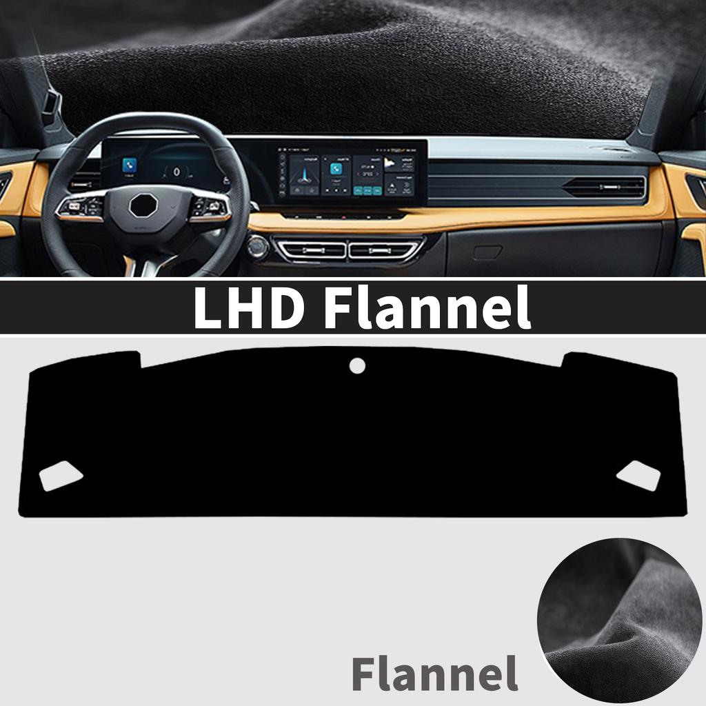 Fit for MG HS EHS 2024 2025 2026 Car Accessories Dashmat Dashboard Cover Pad DashMat Sunshade Protective Carpet Leather