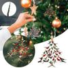 1/5Pcs 2D Hummingbird Christmas Ornament Acrylic Christmas Tree Ornaments  Home Decor