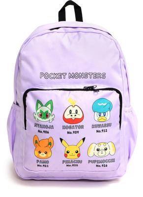 22L Backpack Purple Pokémon DPK3-4801