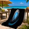 Elektrisch Blaues Neapel-Logo Strandtuch Mikrofaser-Strandtuch, Leicht und Schnelltrocknend, für Sommerreisen, Schwimmbad-Fan Geburtstagsgeschenk