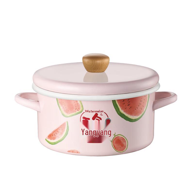 COOKER KING Fruit Series Enamel Soup Pot