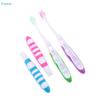 Foldable Travel Toothbrush-Soft Bristle Portable Toothbrush for Business Trip, Camping, Hiking, Hotel, Multi-Color