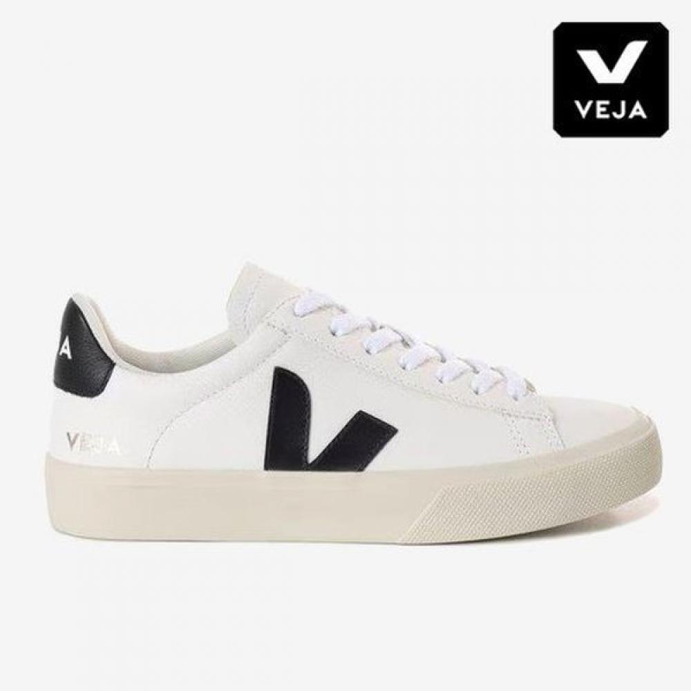 

Veja Unisex Campo Casual White Leather Sneakers Svju243cp05 SVJU243CP05_537/270