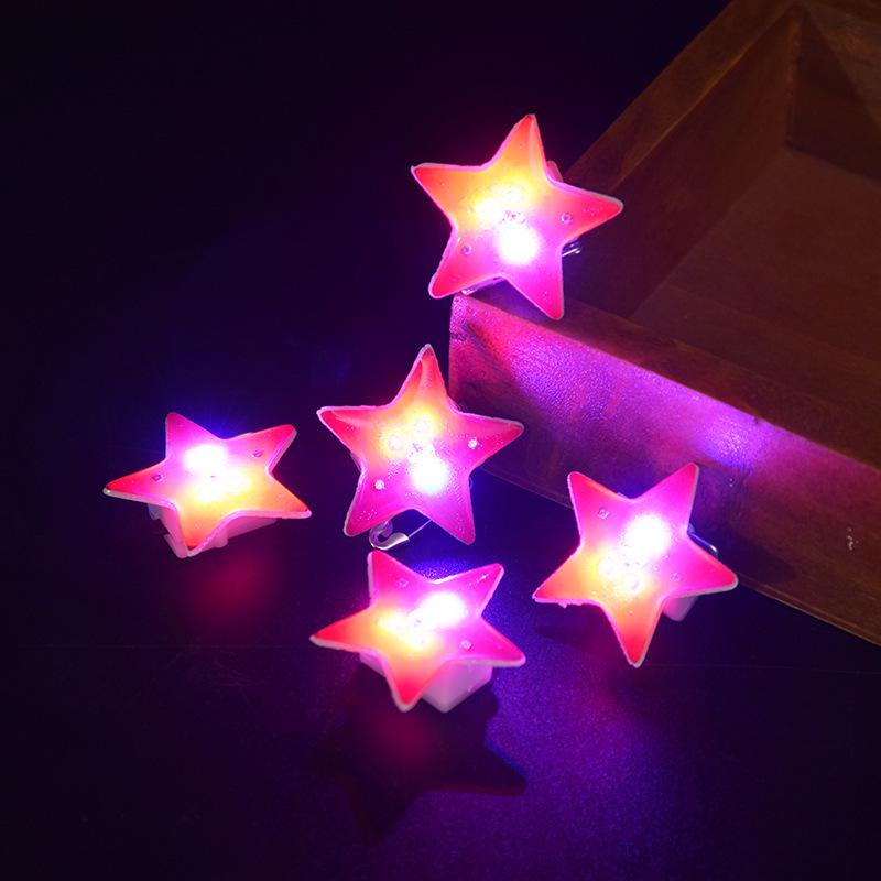 

Yellow Star Glow Stick Headband for Children s Concerts