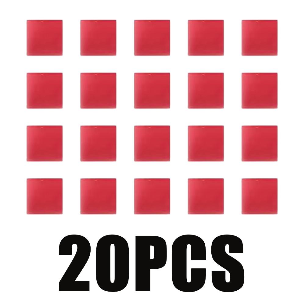 20/50pcs 2x2cm Diamond Painting Accessories Glue Clay Wax Mud Simple Handcraft Diamond Cross Stitch Painting Accessories Tools