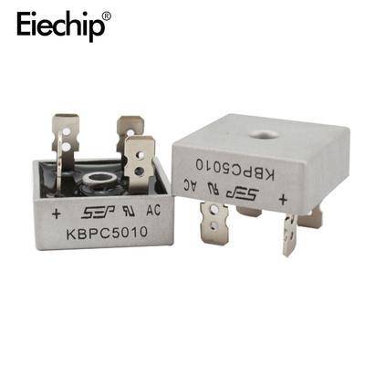 2 pezzi/lotto KBPC5010 diodi raddrizzatori a ponte diodi 50A 1000V KBPC 5010 diodo raddrizzatore di potenza componenti elettronici