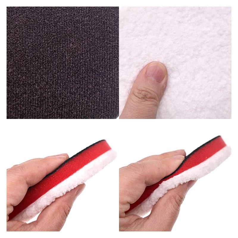 3/5pcs 5-Inch Microfiber Cutting Pads with Hook & Loop Backing - Ultra-Soft Polishing Pads for Car Detailing Waxing and Buffing