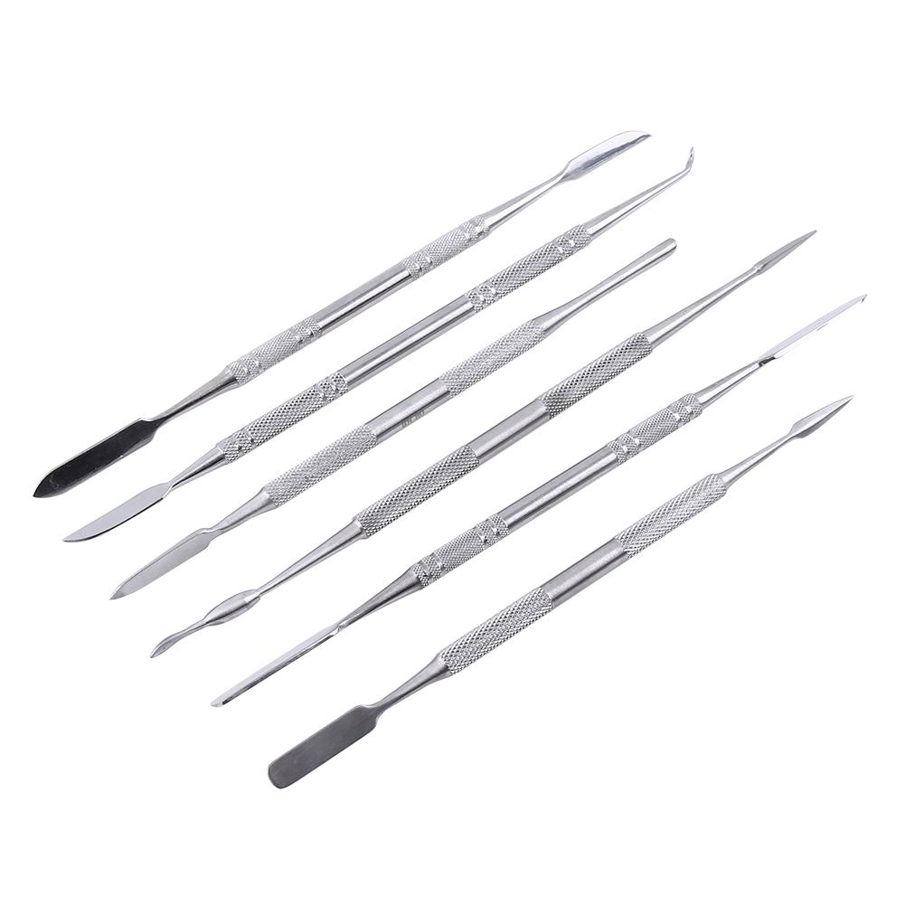 12pcs Stainless Steel Double Sided Wax Carving Tool Kit Set for Decoration Jewelry Dental Lab
