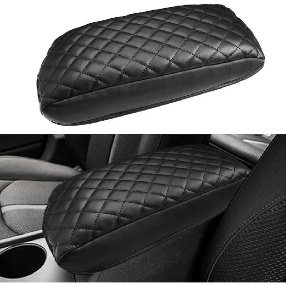 INTGET Car Center Console Armrest Cover For Kia Optima Accessories 2016 2017 2018   Leather Middle Console Arm Rest Box Lid Seat Cover Protector