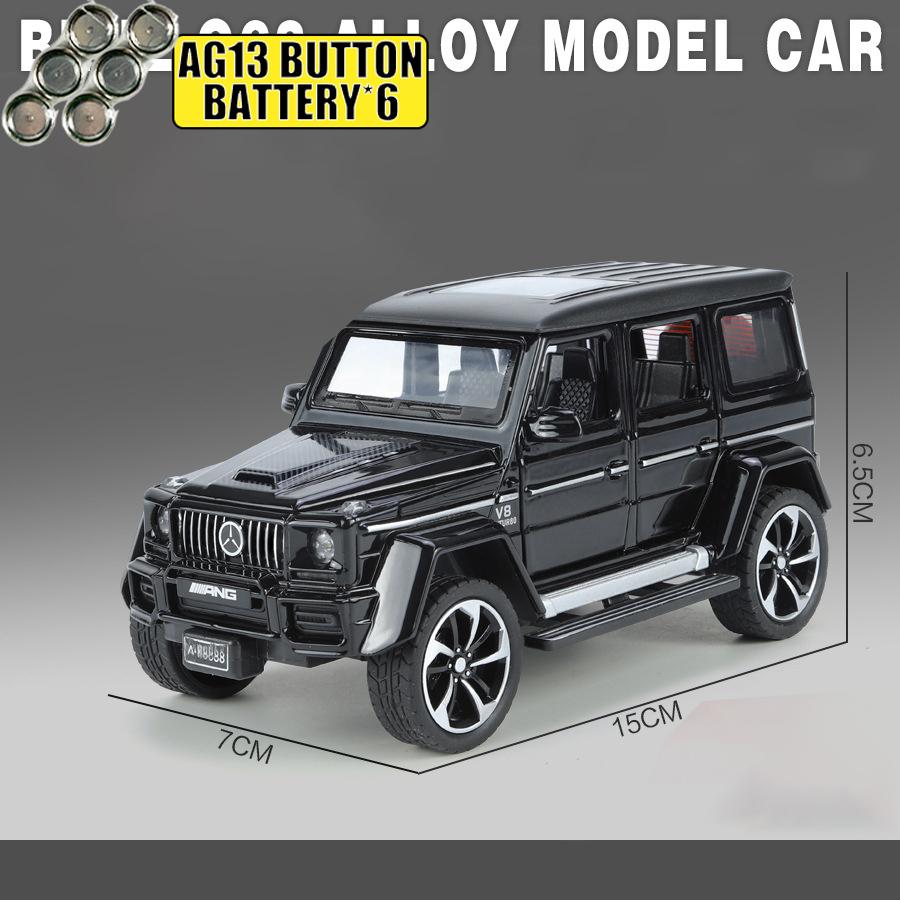 1:32 Mercedes Benz G63 Amg Off Road Suv Alloy Sports Car Model Diecast Metal Track Racing Car Vehicles Model Simulation Holiday