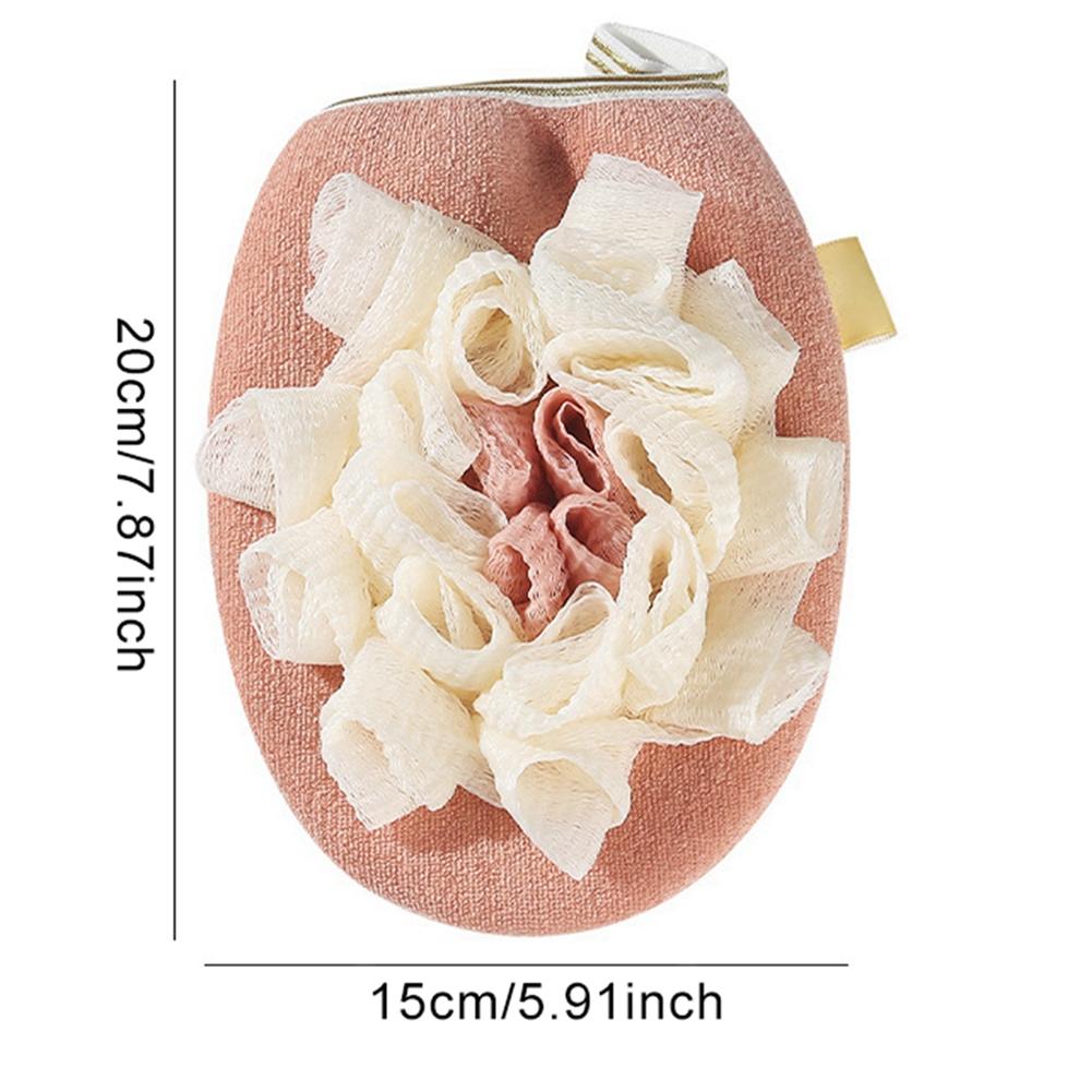 Dual-Use Bath Flower Bath Towels Bath Gloves
