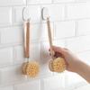 Solid Wood Dish Pot Brush Replaceable Frying Pan Brush Kitchen Cleaning Brush  Home Cleaning