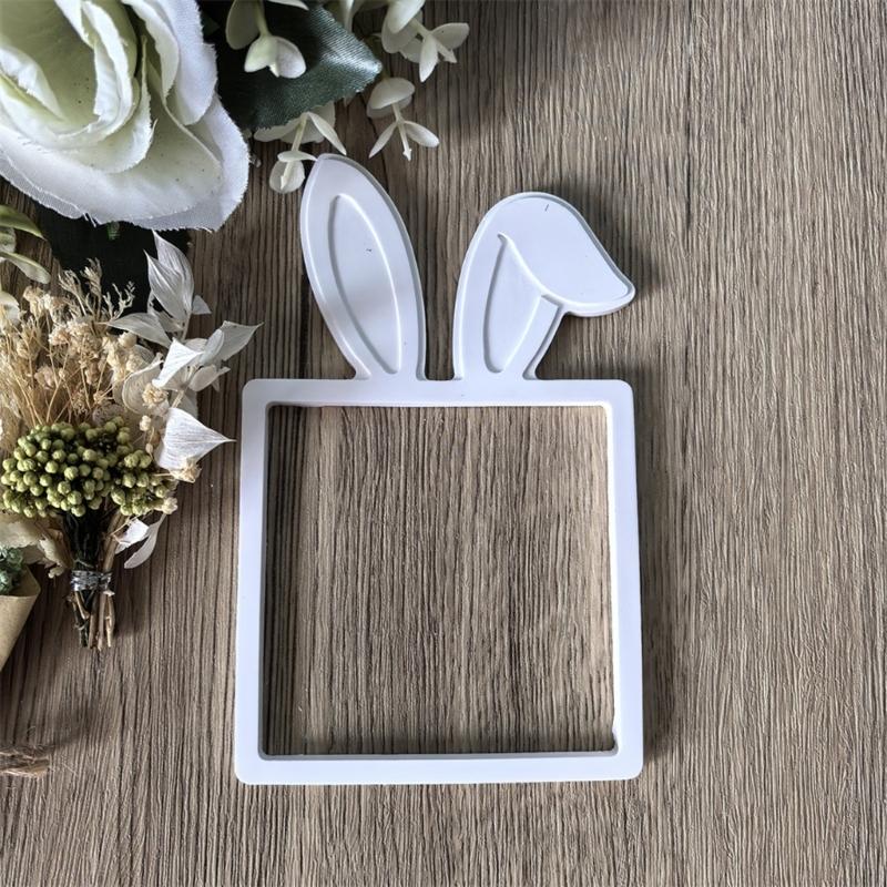 Silicone Easters Rabbits Mould Detachable Designs Multipurpose Candle Soap Chocolate Craft Tool Home Decoration